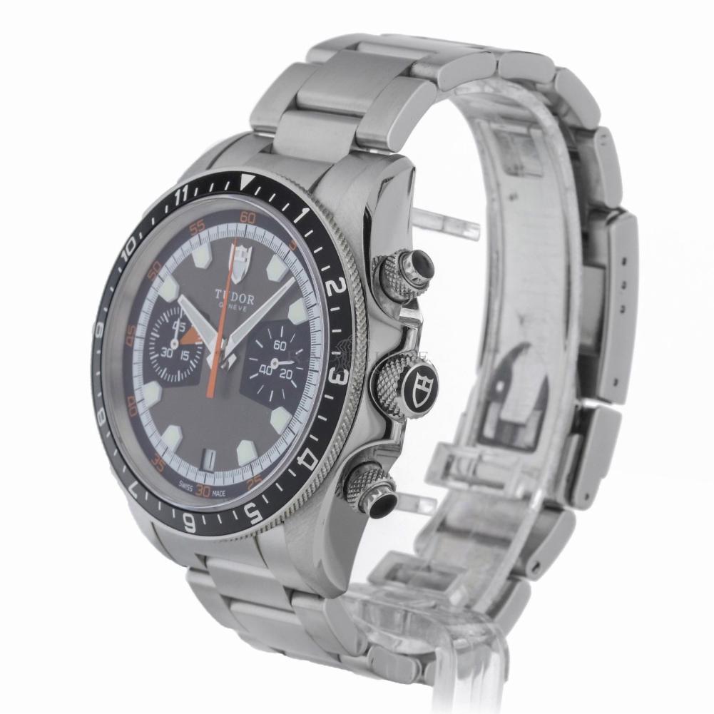 Tudor Heritage Reference #:70330N. men's  stainless steel, Tudor, Heritage Black Bay  70330N, automatic self wind. Verified and Certified by WatchFacts. 1 year warranty offered by WatchFacts.