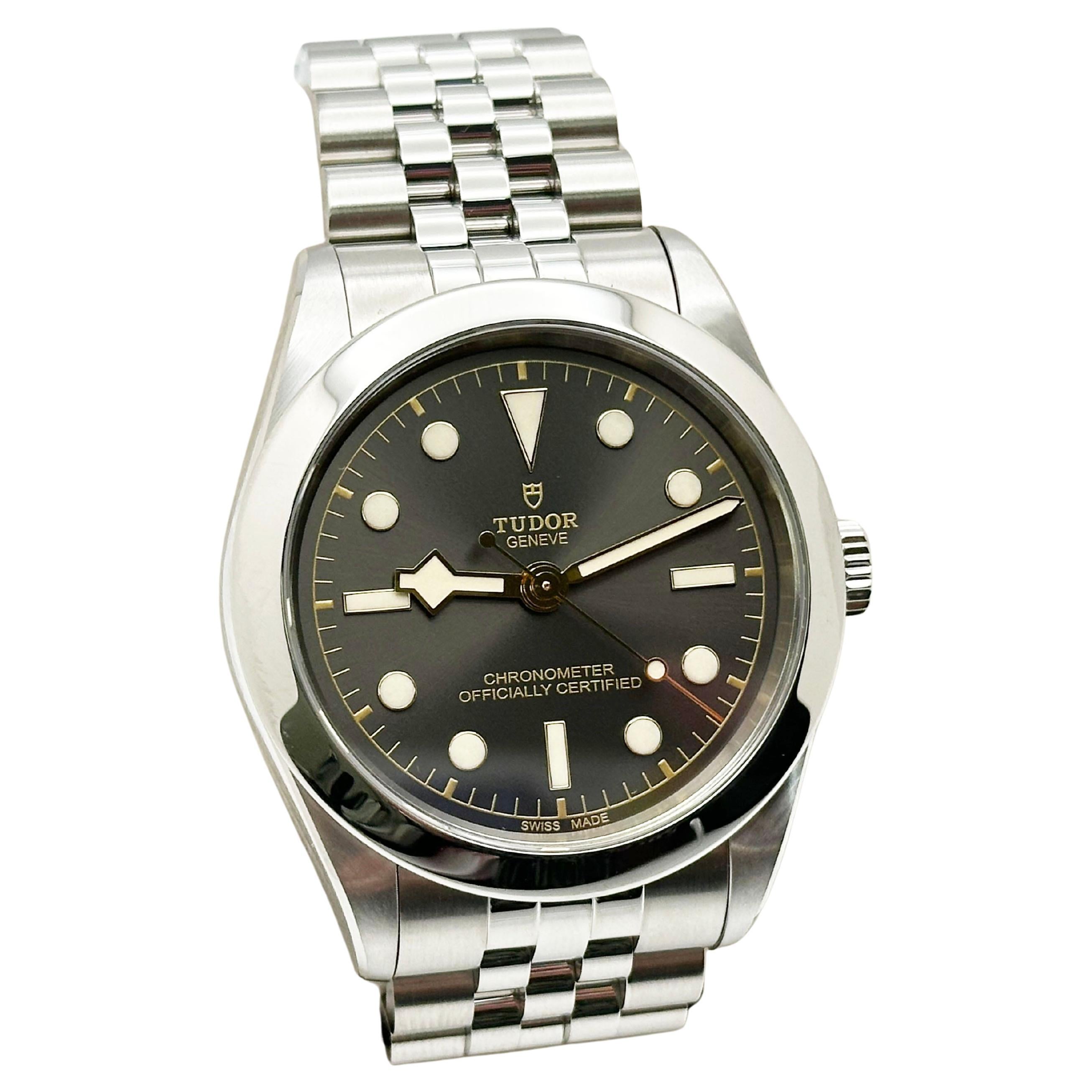 Tudor 79660 Black Bay Uno 39 Acero inoxidable Caja Papel 2023 en venta