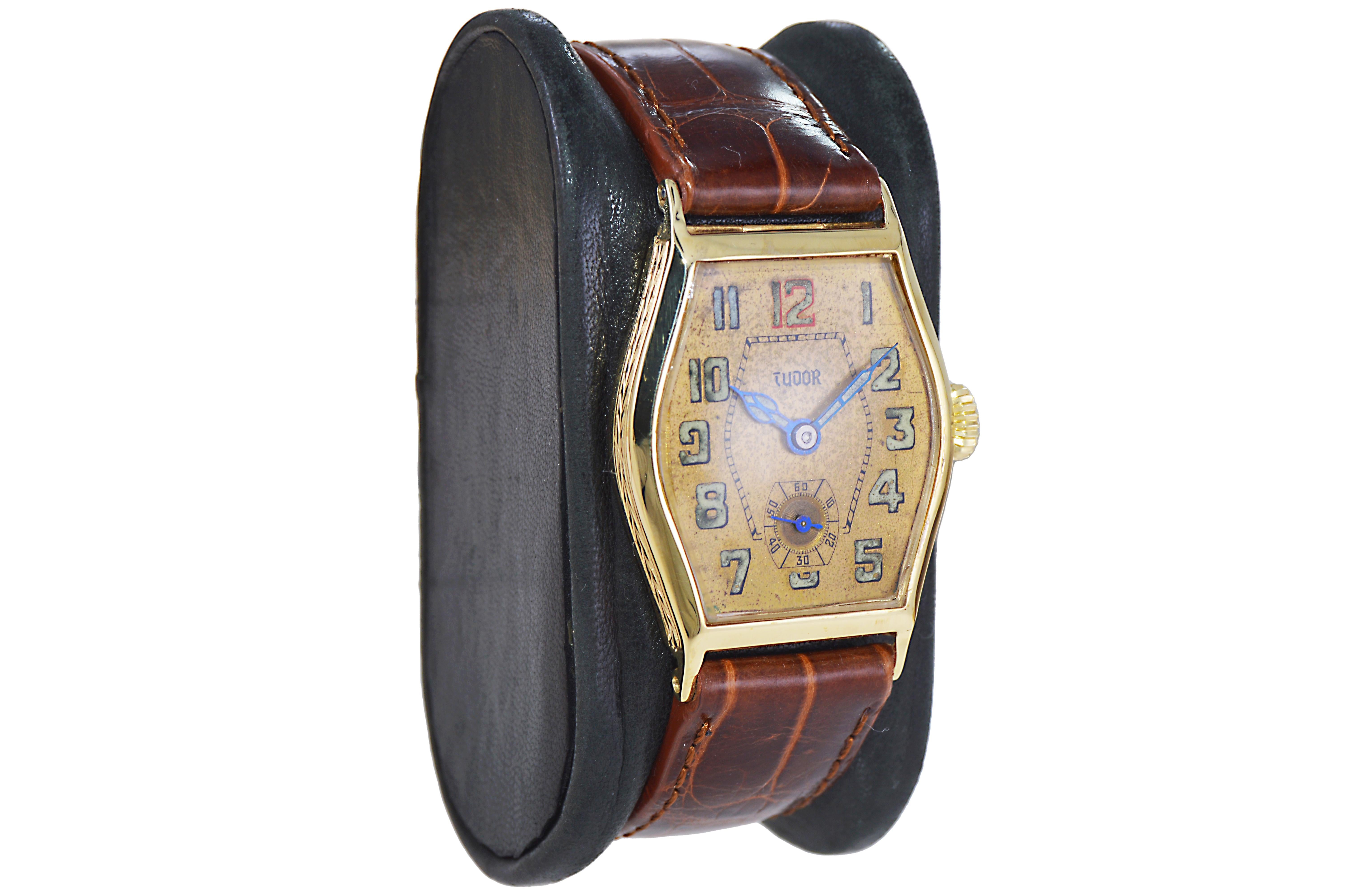 tudor rectangular watch