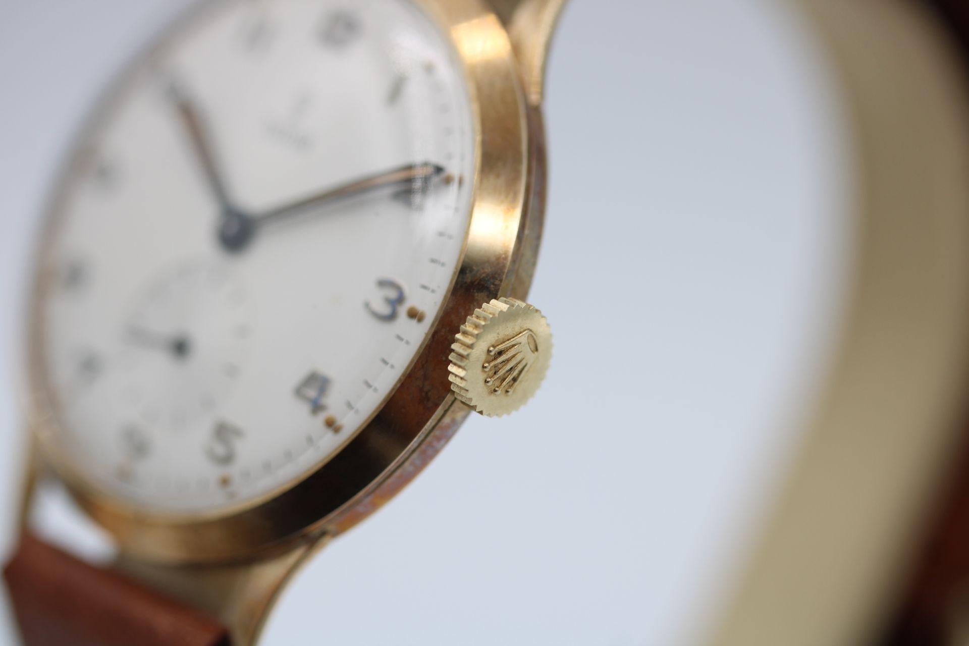 Tudor 9ct Gold Vintage Watch C.1964 7