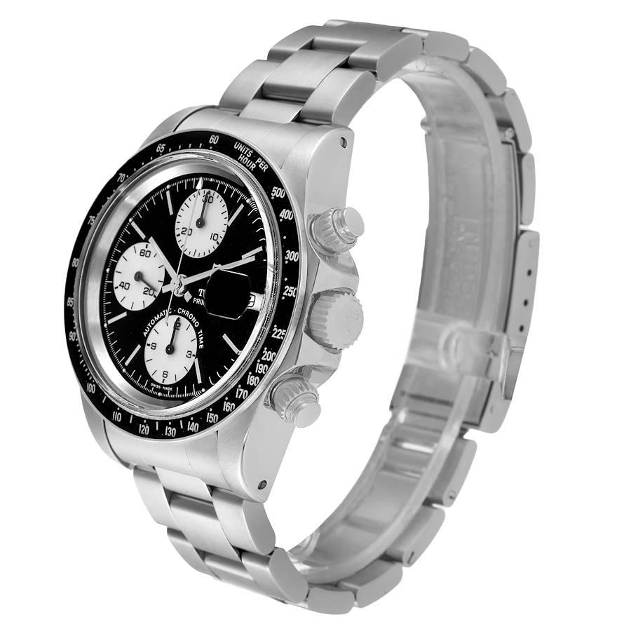 Men's Tudor Big Block Black Dial Steel Vintage Mens Watch 79160