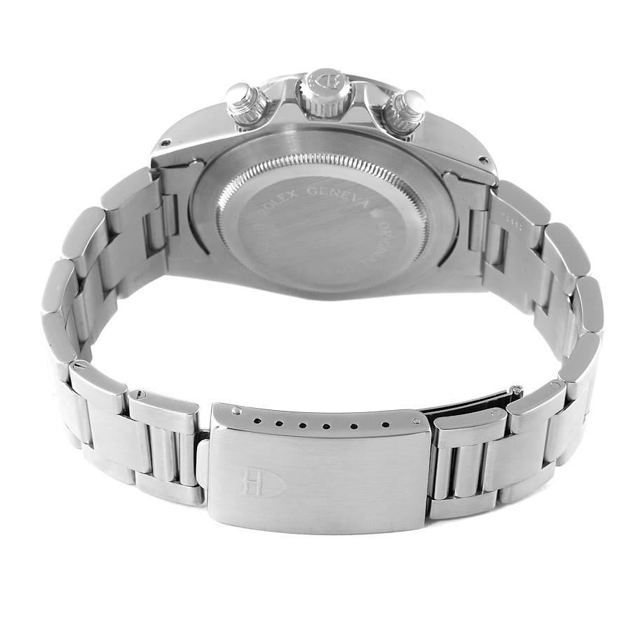 Tudor Big Block Black Dial Steel Vintage Mens Watch 79160 3