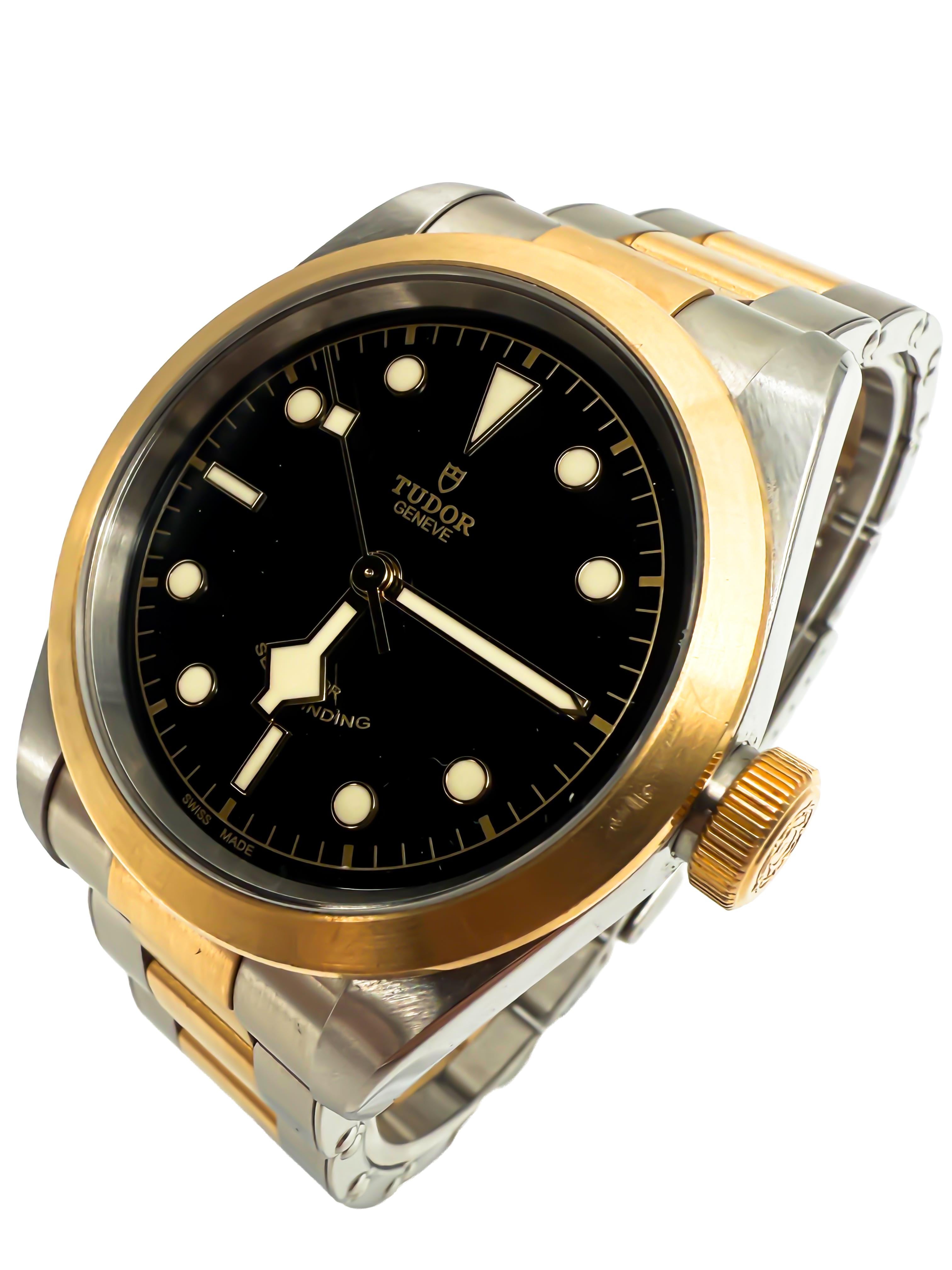 Tudor Black Bay 41 Ref. M79543-0001 – Gold/Steel  Automatic  41 mm im Zustand „Gut“ im Angebot in Berlin, DE
