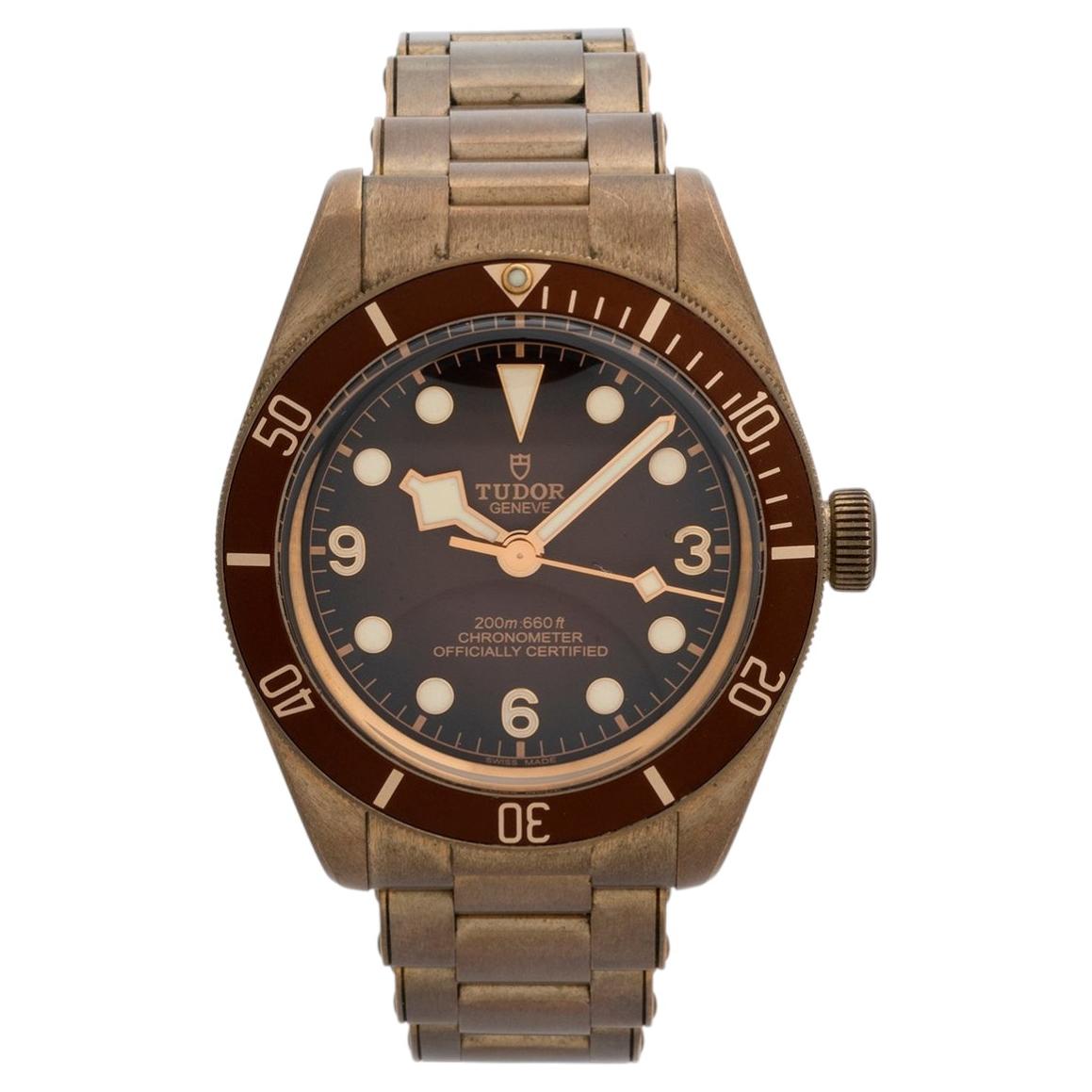 Tudor Black Bay 58 ref 79012M, 39mm bronze case/bracelet, Full Set, Year 2021 For Sale