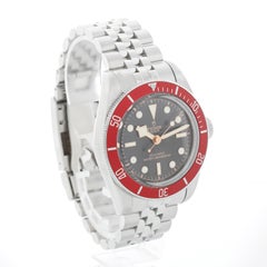 Tudor Black Bay Burgundy Men's Stainless Steel Watch 7941A1A0RU