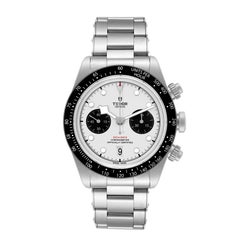 Tudor Black Bay Chronograph Panda Dial Steel Mens Watch 79360 Unworn