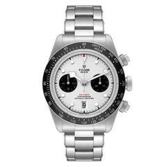 Tudor Black Bay Chronograph Panda Dial Steel Mens Watch 79360 Unworn