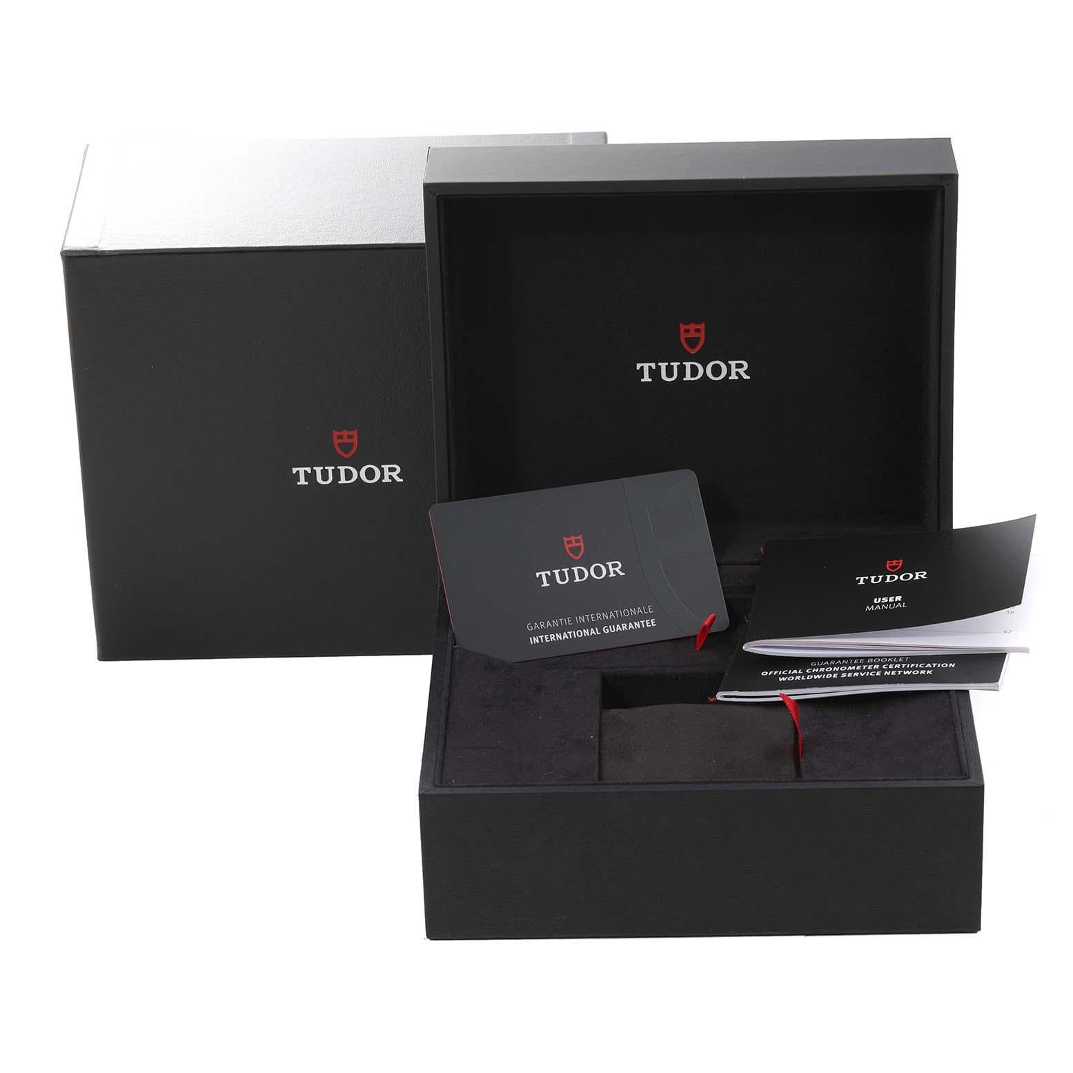 Tudor Black Bay Cronografo Panda Quadrante Acciaio Orologio Uomo 79360 Non Indossato 3