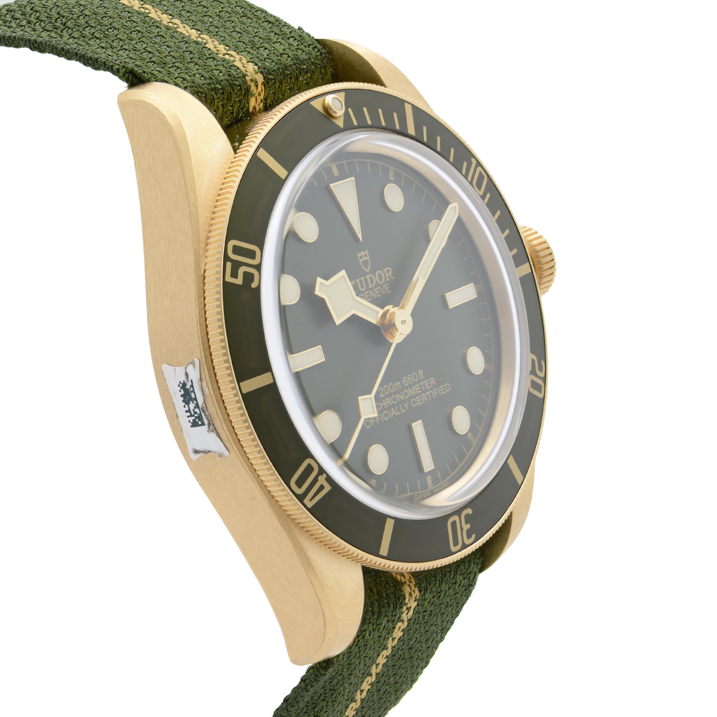 green tudor watch