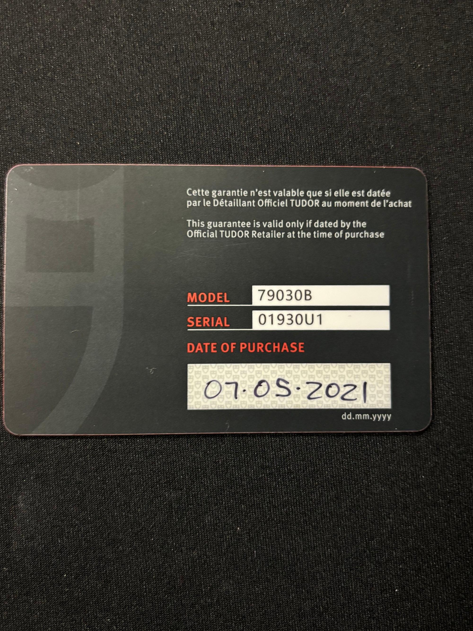 Tudor Black Bay Fifty Eight 58 Sub Navy Blue - Nuovo da collezione con astuccio & carta in vendita 5