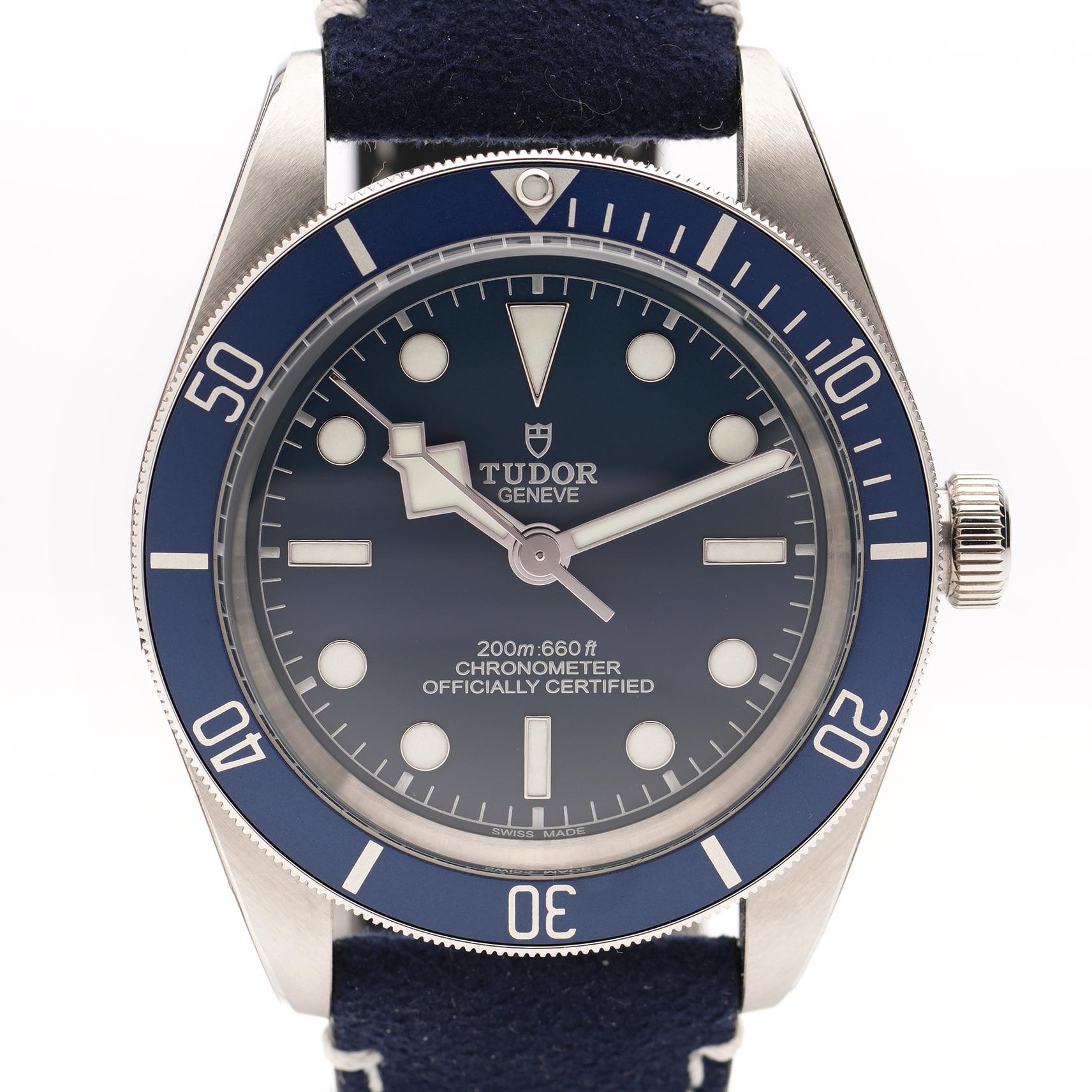 Tudor Black Bay Fifty-Eight Navy Blue M79030B-0002

Tudor, qui est devenu l'une des histoires de renaissance épique de l'industrie horlogère avec son modèle Heritage Black Bay ainsi que sa gestion réussie qui a établi la norme dans l'industrie, a