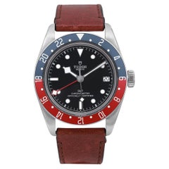 Used Tudor Black Bay GMT 41mm Stainless Steel Black Dial Automatic Men Watch 79830RB