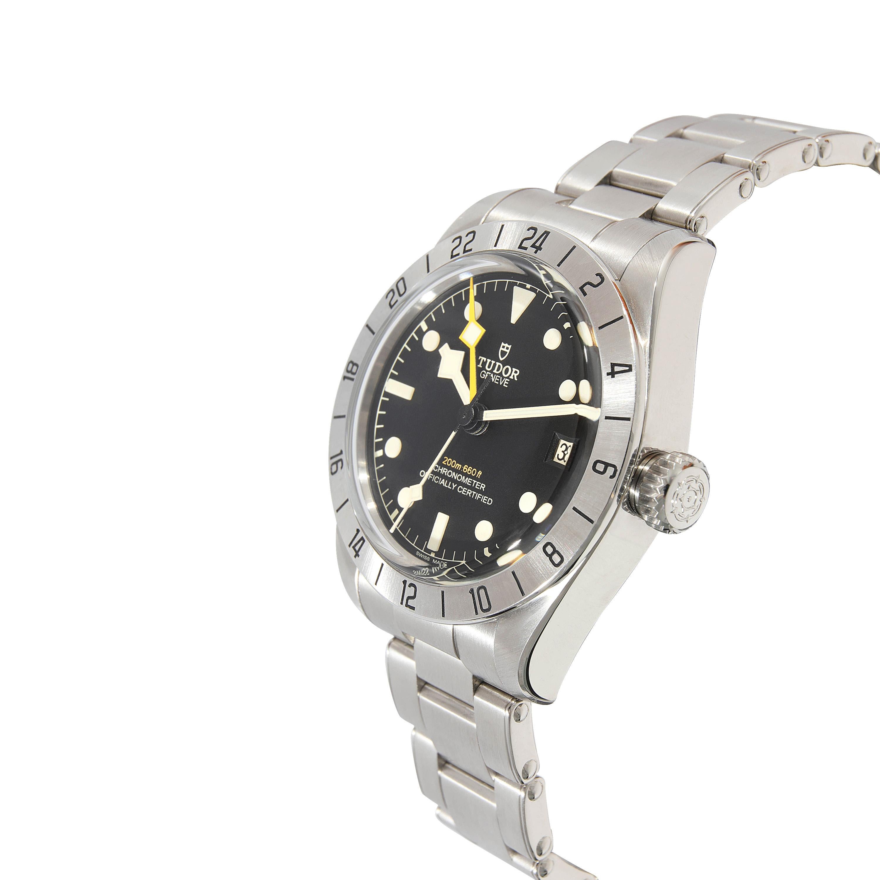 Tudor Black Bay GMT 79470 Herrenuhr in  Rostfreier Stahl 1