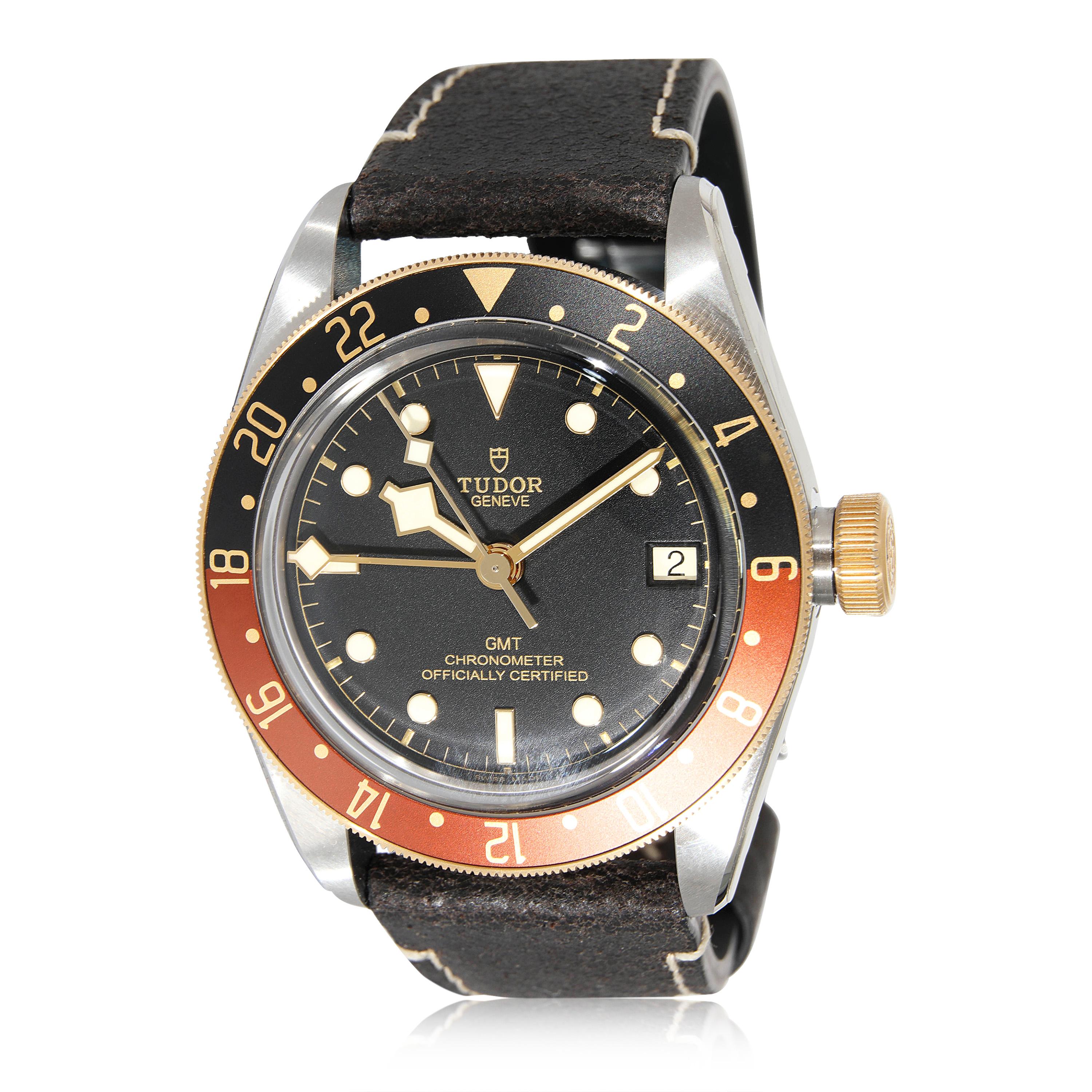 Tudor Black Bay GMT 79833MN Men's Watch in 18kt Stainless Steel/Yellow Gold For Sale 1
