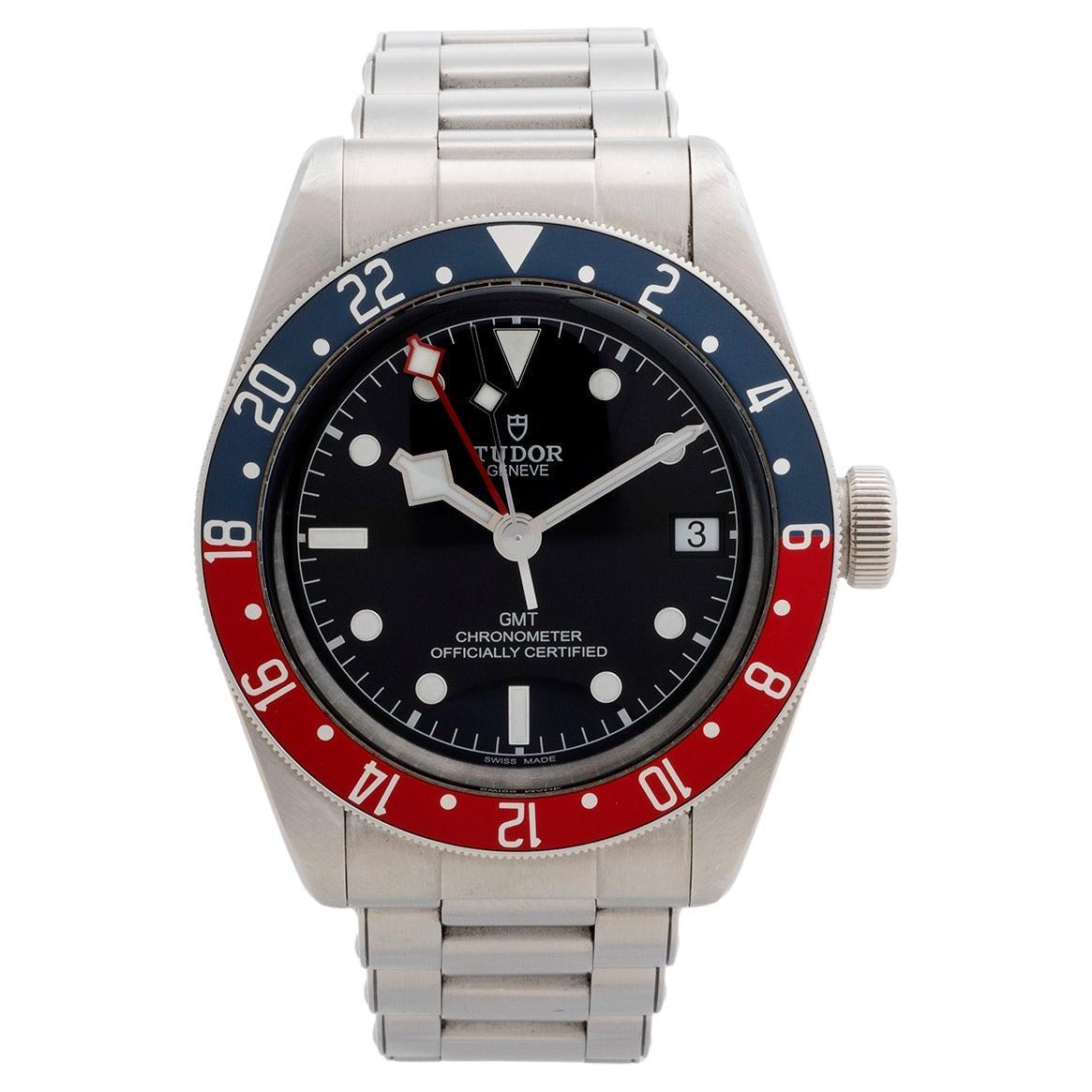 Tudor Black Bay GMT "Pepsi", Ref. 79830Rb. 41mm Gehäuse, voller Satz datiert 2020. im Angebot