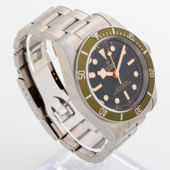 Tudor Black Bay, Harrods Special Edition, Green Bezel, Gold Indices, Year c2020