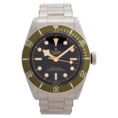 Tudor Black Bay, Harrods Special Edition, Green Bezel, Gold Indices, Year c2020
