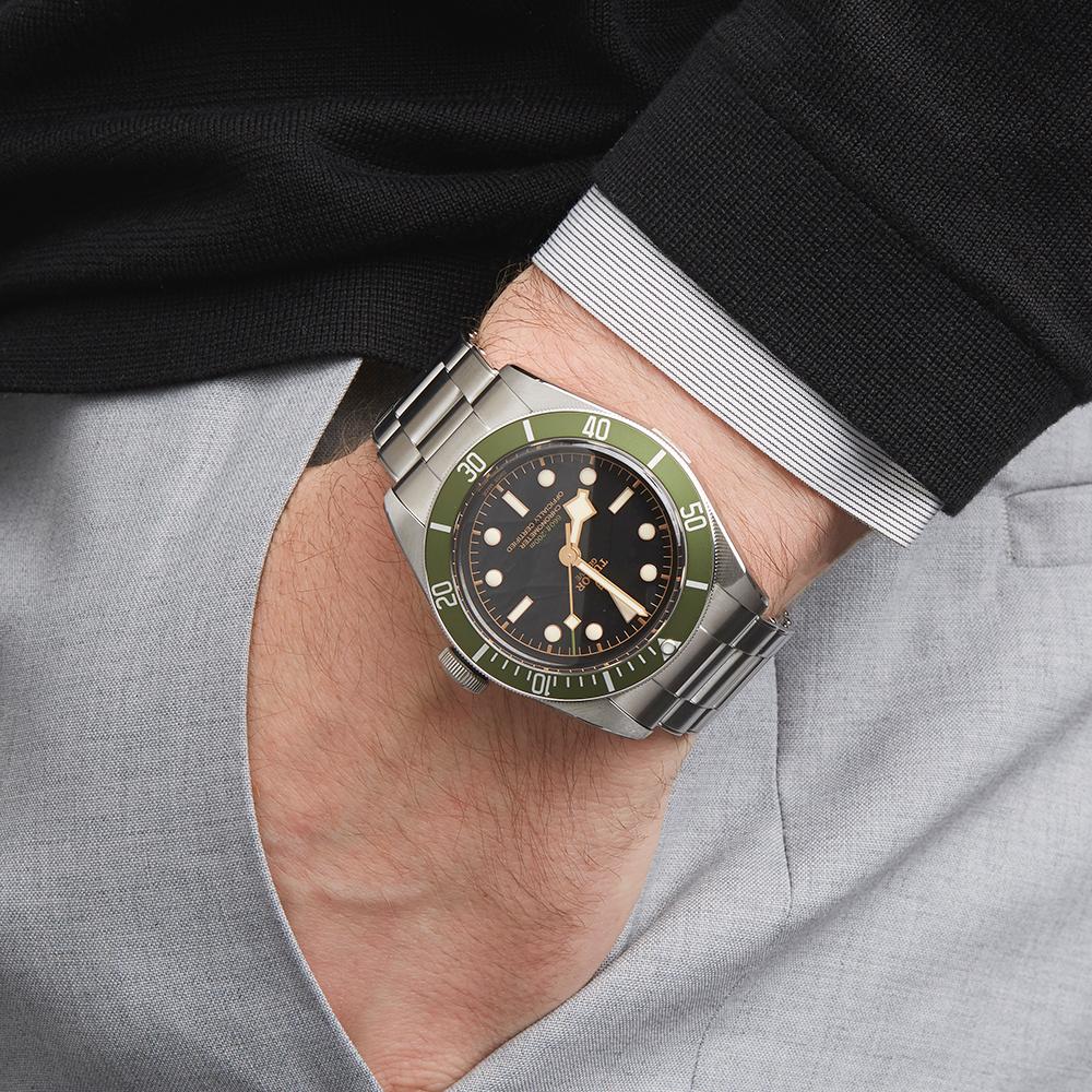 Tudor Black Bay Harrods Stainless Steel 79230G Wristwatch 4