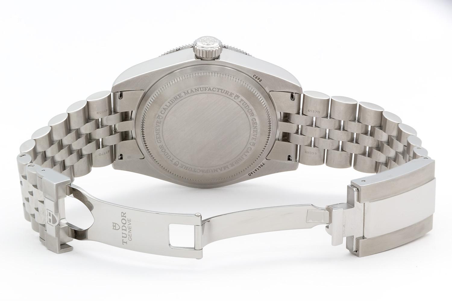 Men's Tudor Black Bay Jubilee 41mm Stainless Steel Automatic Mens Watch 7941A1A0NU