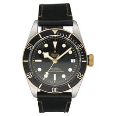 Tudor Black Bay M79733N Black Dial Mens Watch Box Papers