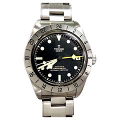 Tudor Black Bay Pro 79470 39 mm in acciaio inossidabile Carta da scatola 2023
