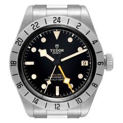 Tudor Black Bay Pro GMT Stainless Steel Mens Watch M79470 Box Card