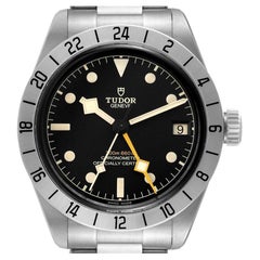 Tudor Black Bay Pro GMT Stainless Steel Mens Watch M79470 Box Card