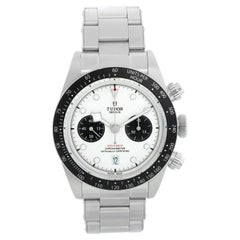 Tudor Black Bay Stainless Steel Chrono Men's Watch 79360N