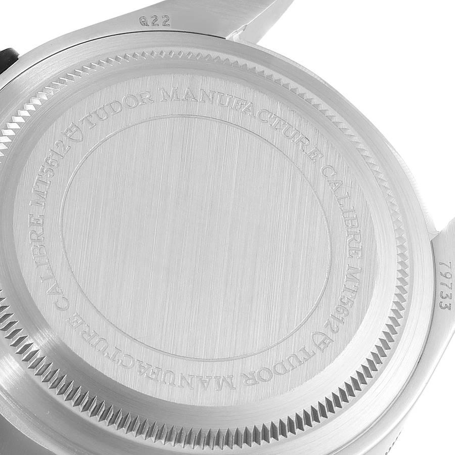Tudor Black Bay Steel Yellow Gold Black Dial Mens Watch 79733 Box Card 2