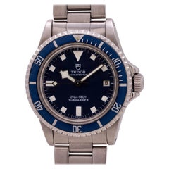 Vintage Tudor Blue “Snowflake” Submariner with Date Ref# 94100, circa 1981