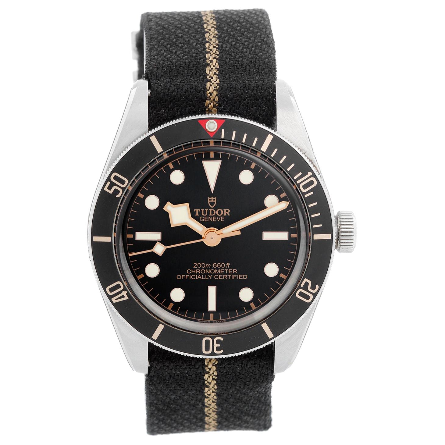 Tudor by Rolex Heritage Black Bay Men's Stainless Steel Watch 79030N