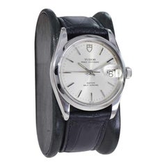 Tudor by Rolex Stainless Steel Prince Oysterdate with Original Dial circa 1970's