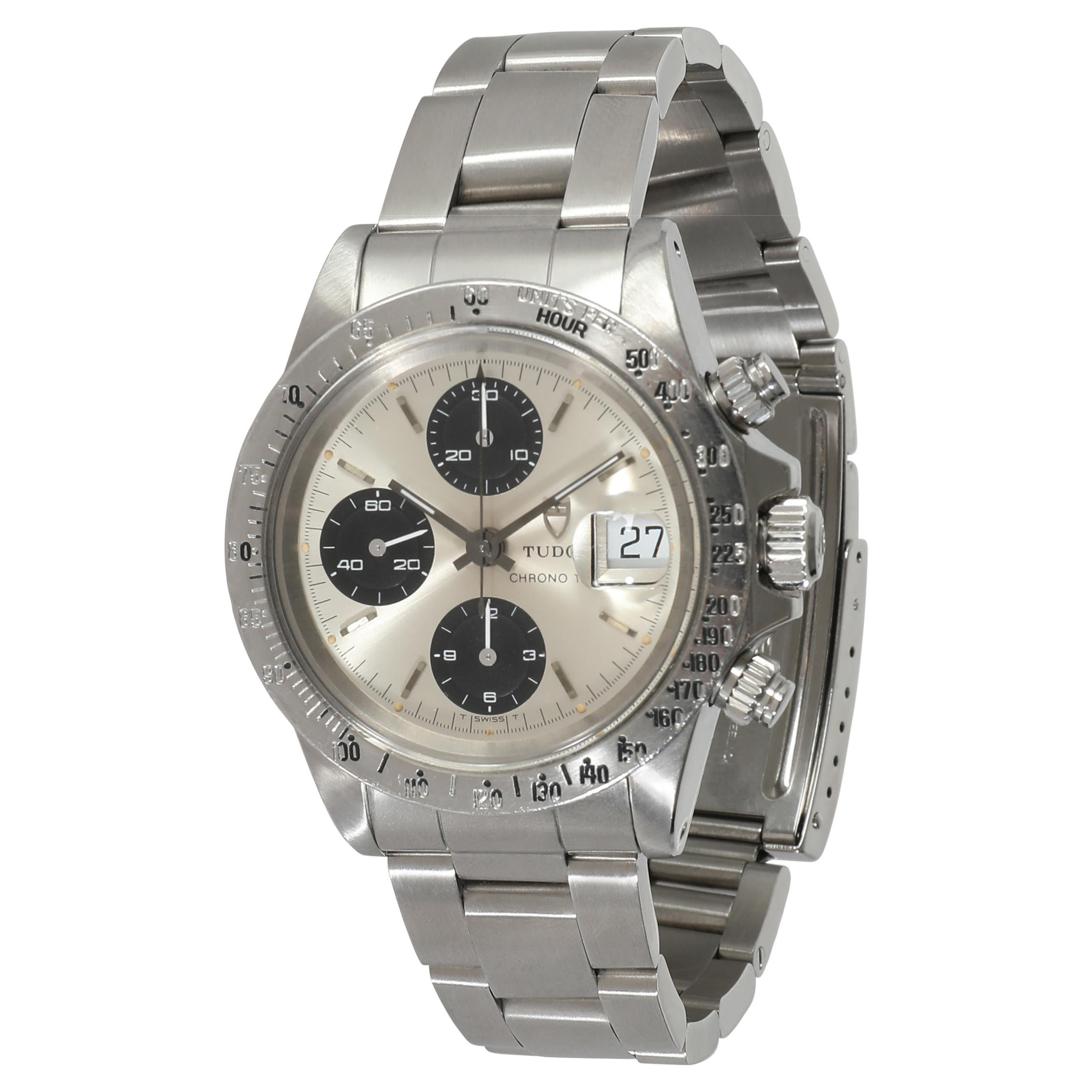 Tudor Chronotime „Big Block Exotic“ 9430/0 Herrenuhr in  Rostfreier Stahl
