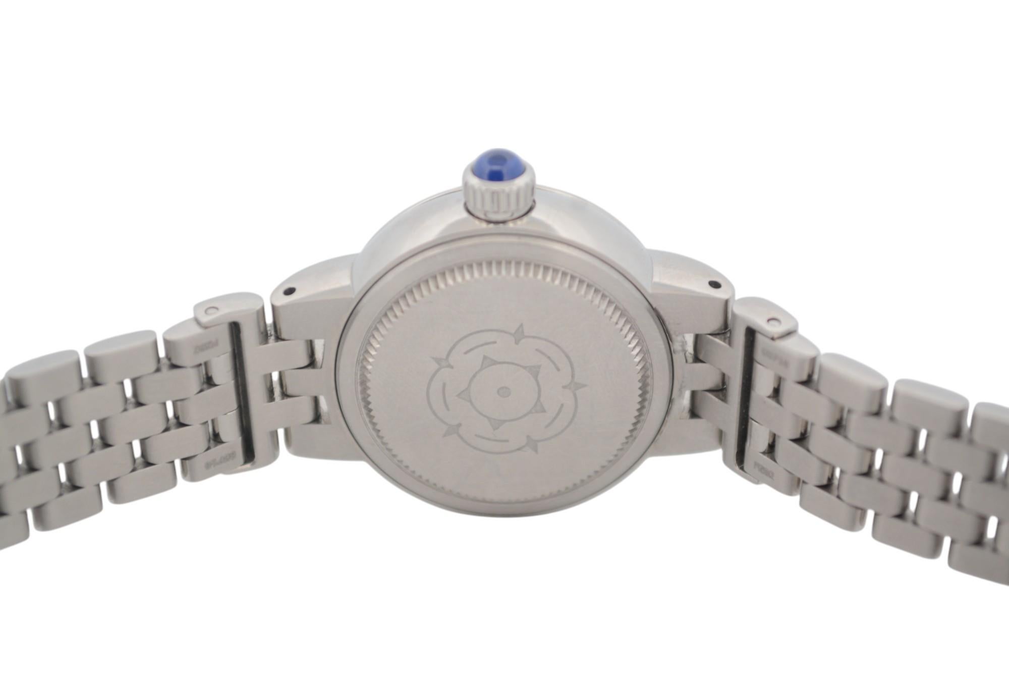 Tudor Clair De Rose Date 26mm Steel White Dial Box+Papers 2021 Ref: 35200 For Sale 7