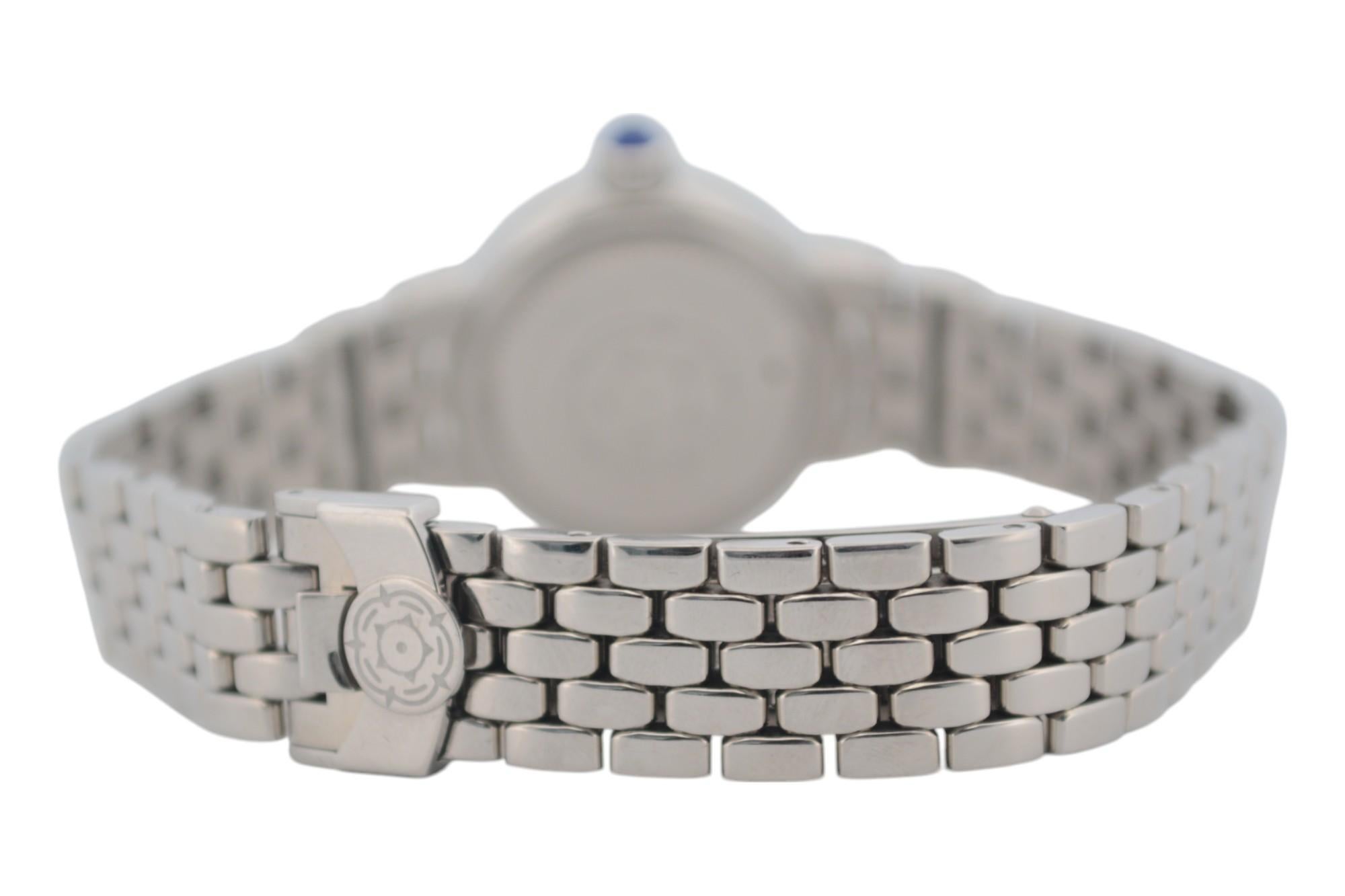 Tudor Clair De Rose Date 26mm Steel White Dial Box+Papers 2021 Ref: 35200 For Sale 3