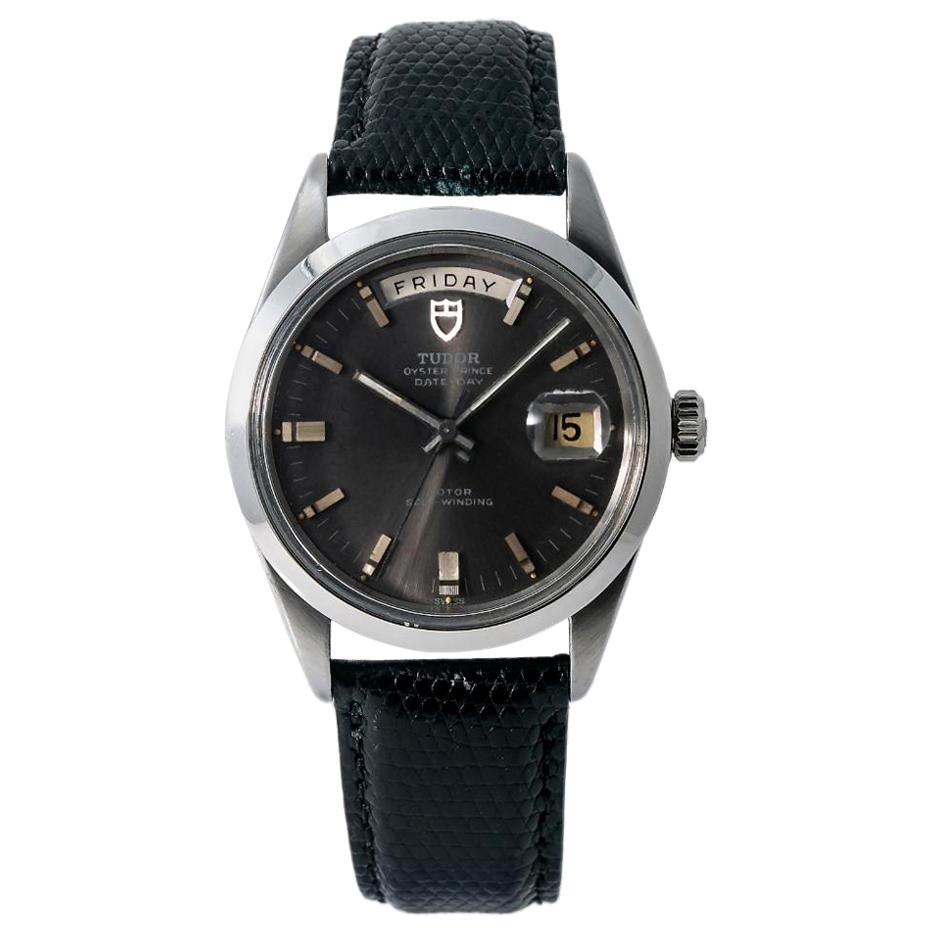 Tudor Date-Day 7017/0, Grey Dial, Certified and Warranty For Sale