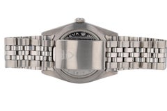 Tudor Date-Day 94614 with Band, White-Gold Bezel and Silver Dial