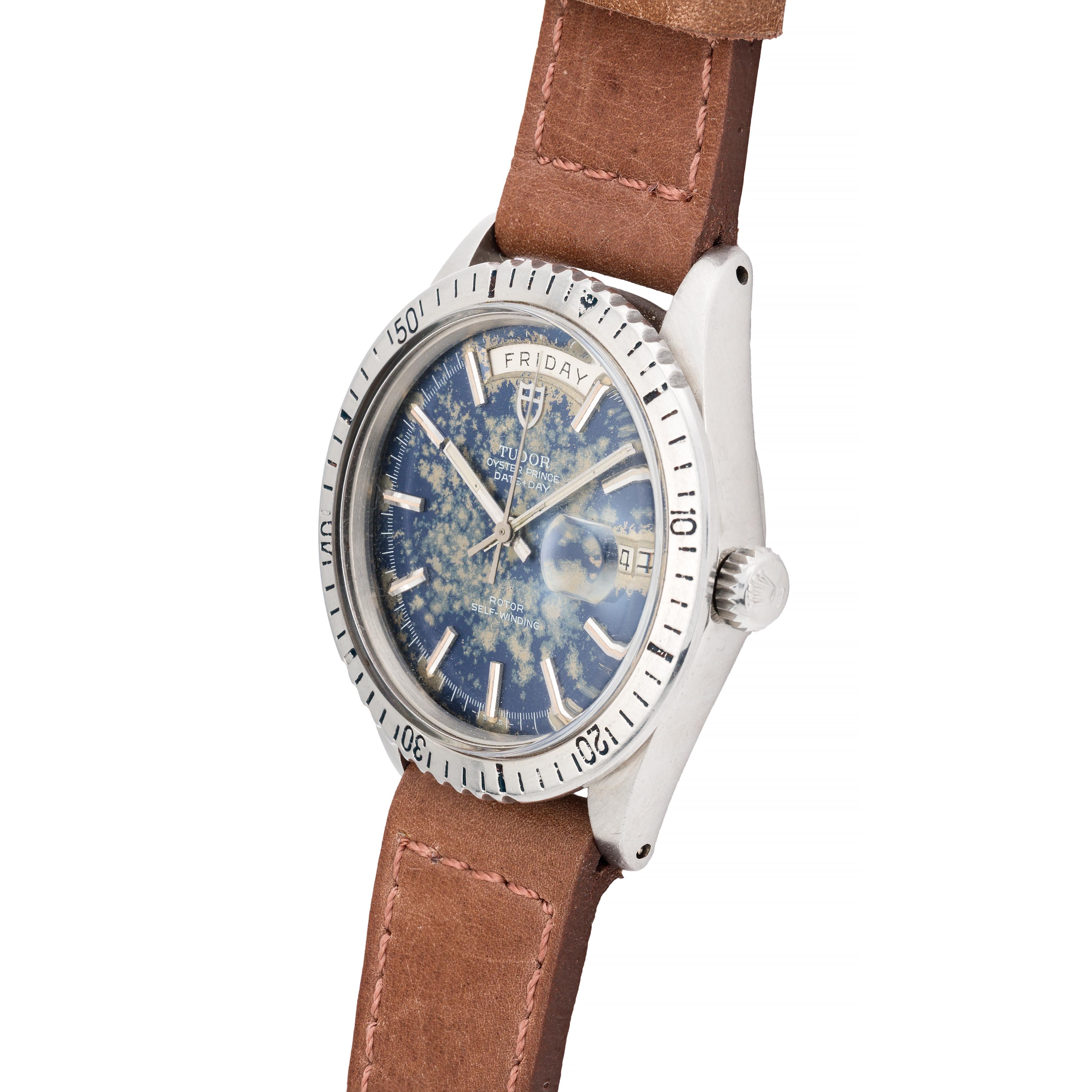 Reloj de pulsera Tudor Day Date 7020/0 Incredible Patina Vintage Mens 39mm Retro