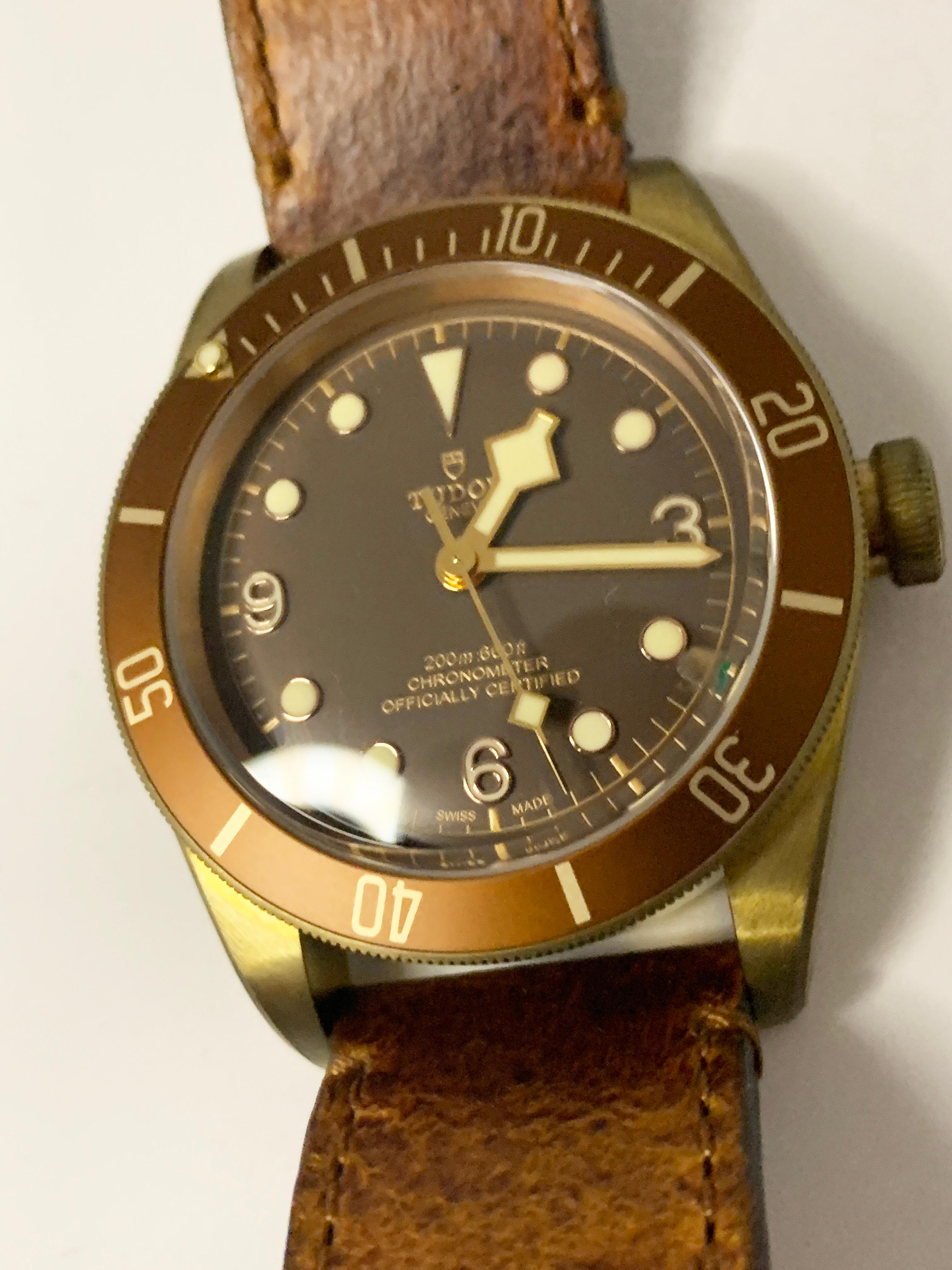 Tudor Geneve Chronomaster In Excellent Condition For Sale In Saint Ouen, FR