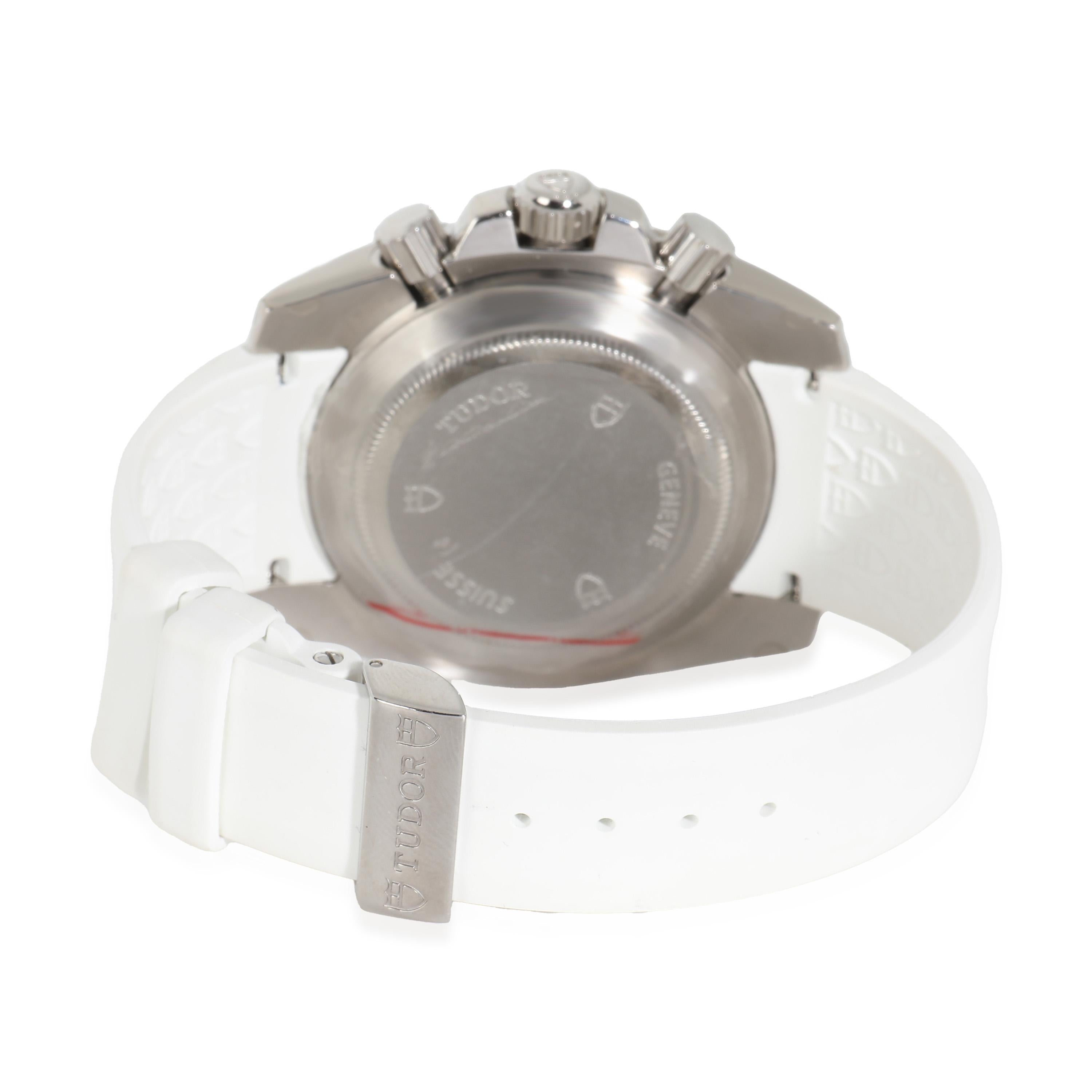 Tudor Grantour Chrono 20310 Montre unisexe  Acier inoxydable 0,5 ct. pt.

SKU : 143037

DÉTAILS PRIMAIRES
Marque : Tudor
Modèle : Grantour Chrono
Pays d'origine : Suisse
Type de mouvement : Mécanique : Automatique/Kinétique
Année de fabrication :