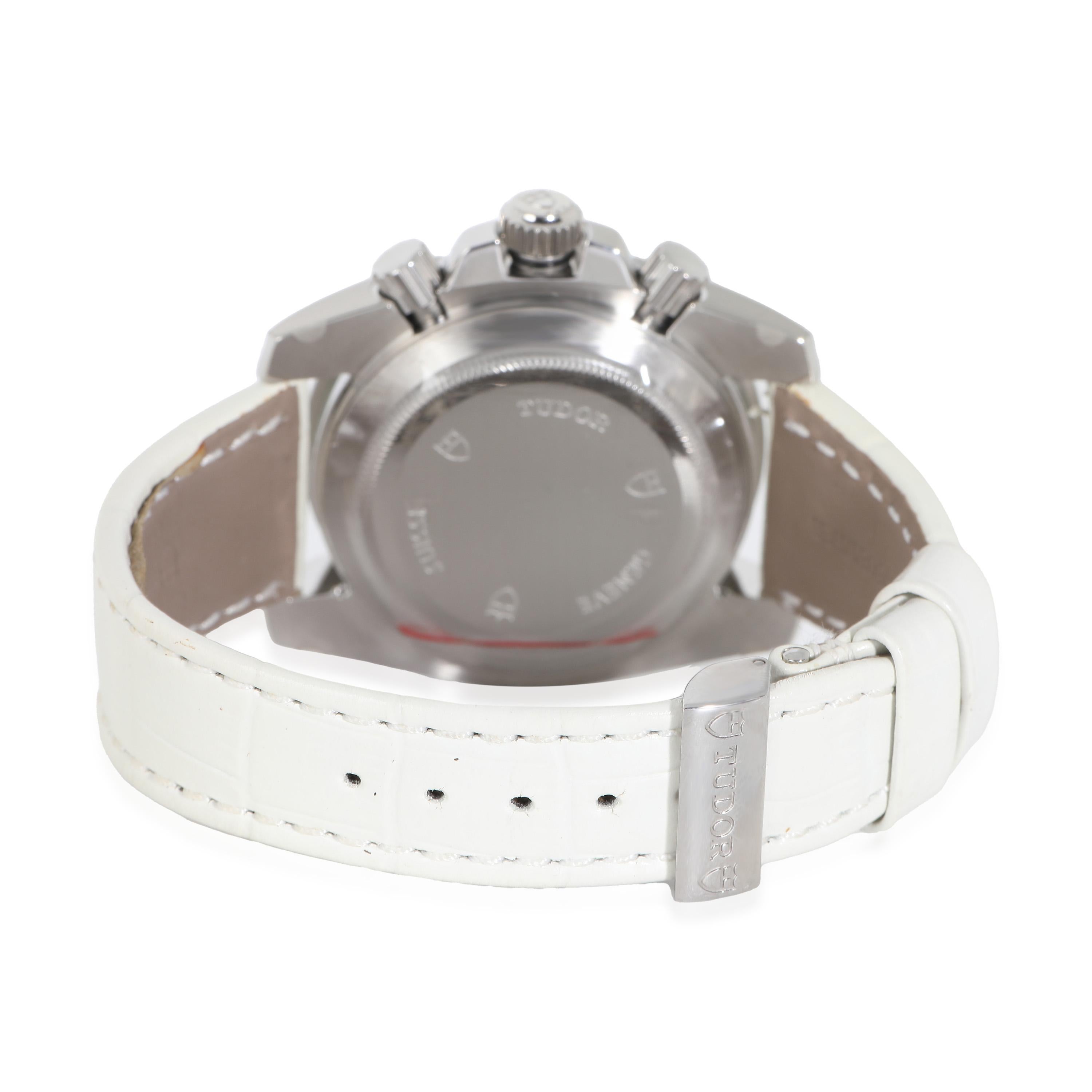 Tudor Grantour Chrono 20310 Unisex-Uhr in  Rostfreier Stahl 0,5 CTW

SKU: 143043

PRIMÄRE DETAILS
Marke: Tudor
Modell: Grantour Chrono
Herkunftsland: Schweiz
Uhrwerk Typ: Mechanisch: Automatik/Kinetik
Herstellungsjahr: 2010-2019
Zustand: