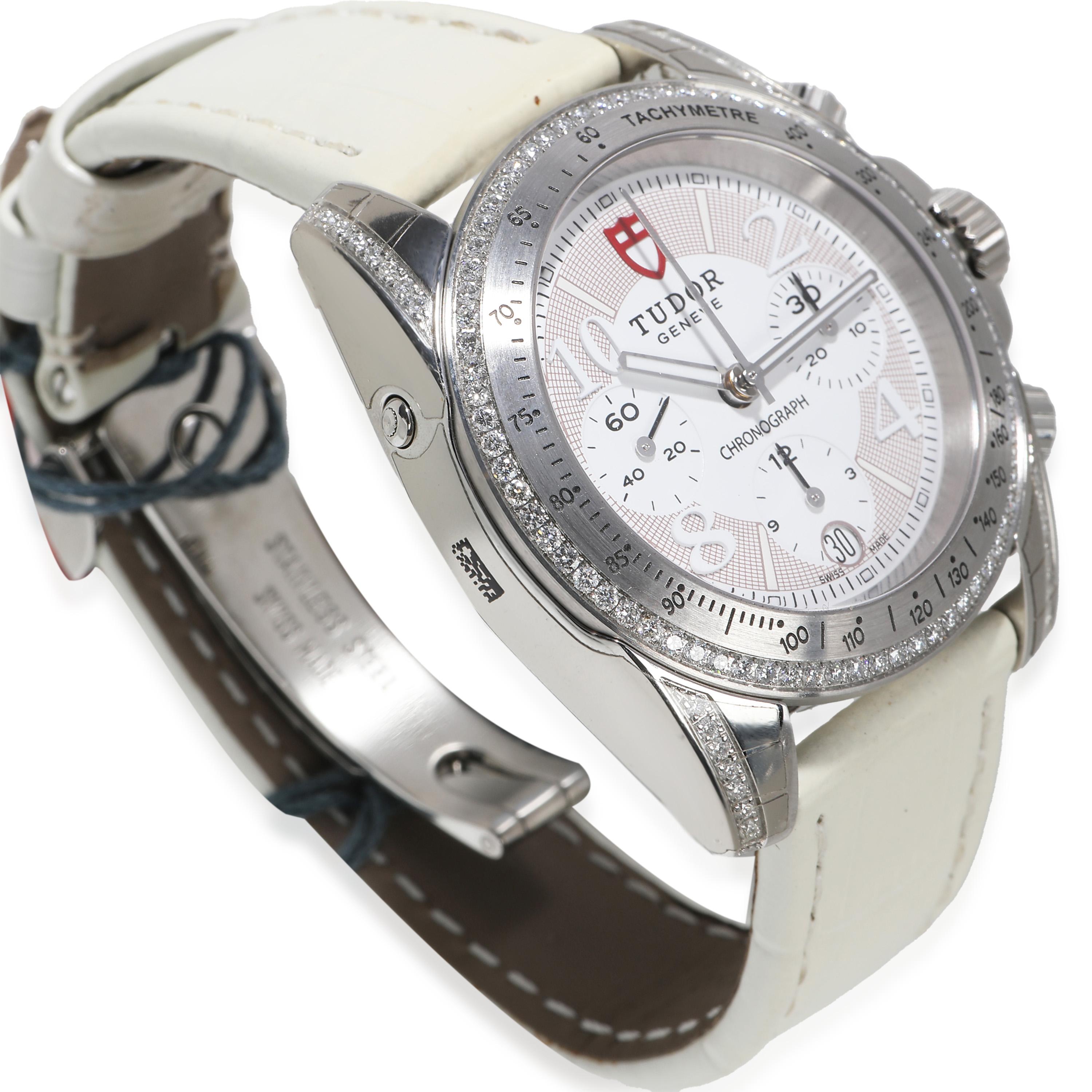 Tudor Grantour Chrono 20310 Unisex-Uhr in  Rostfreier Stahl 0.5 CTW im Angebot 1