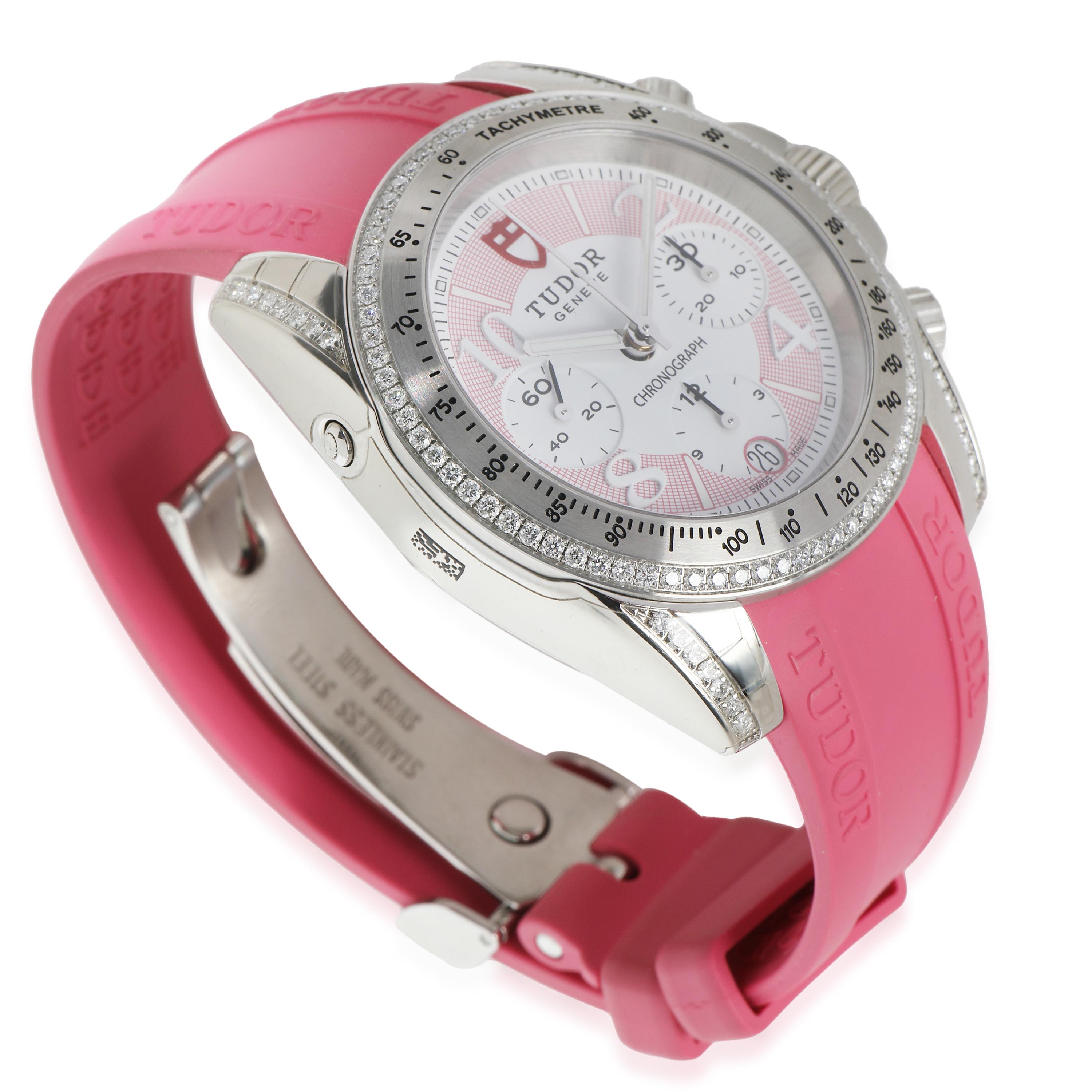  Tudor Grantour Chrono 20310 Montre unisexe en acier inoxydable 0,50 CTW Unisexe 