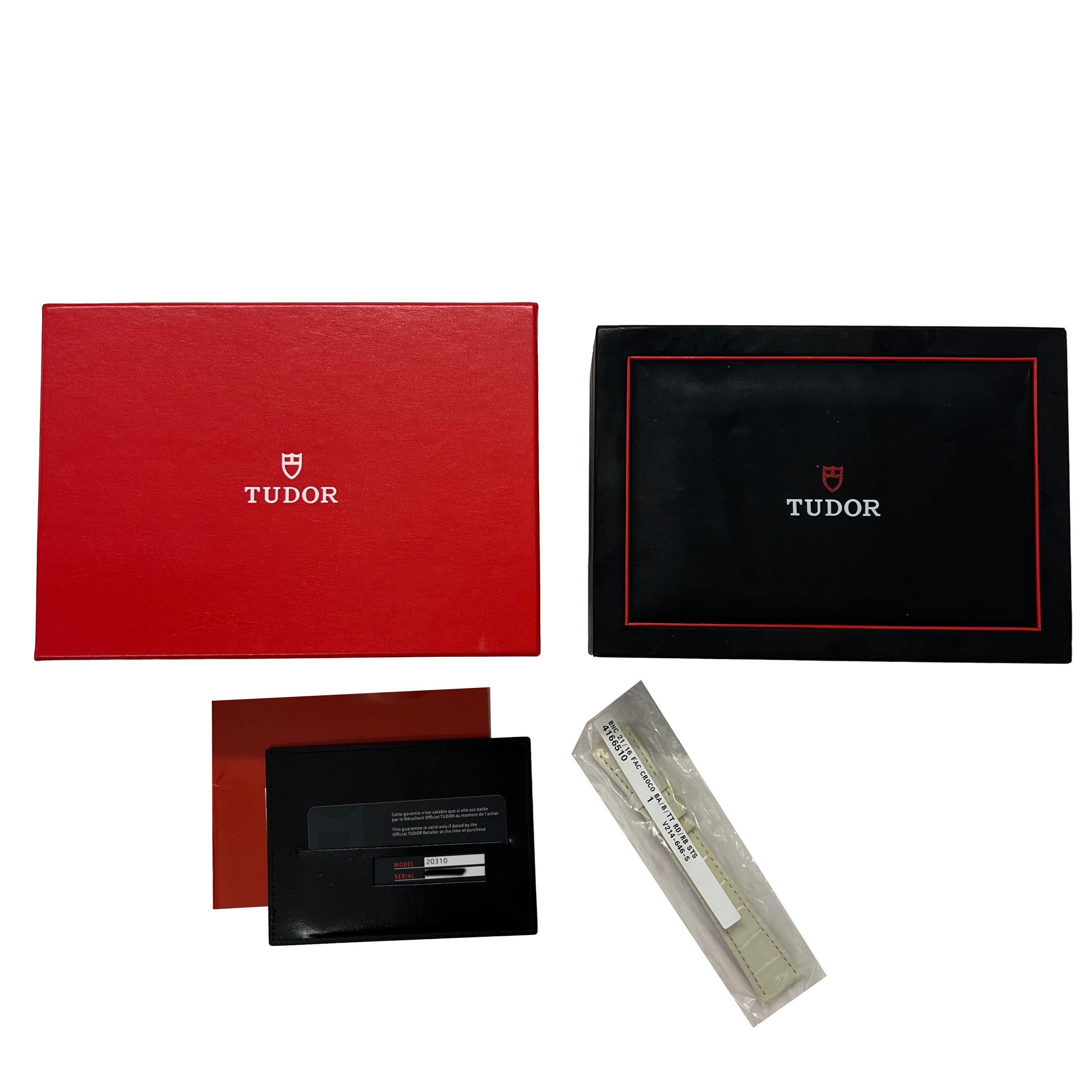 Tudor Grantour Chrono 20310 Montre unisexe en acier inoxydable 0,50 CTW 1