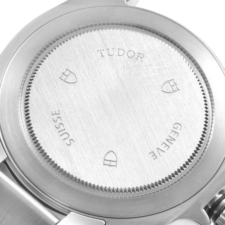 Tudor Grantour Silver Dial Steel Men's Watch 20500N Box Card 5