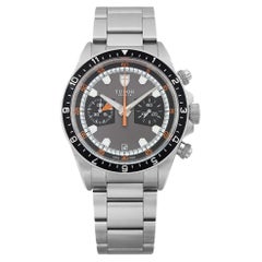 Tudor Heritage 42mm Chrono Grey Dial Steel Mens Automatic Watch 70330N-95740