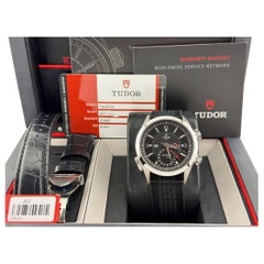 Tudor Heritage Advisor 79620TN 42mm Black Dial Stainless Steel Box Paper