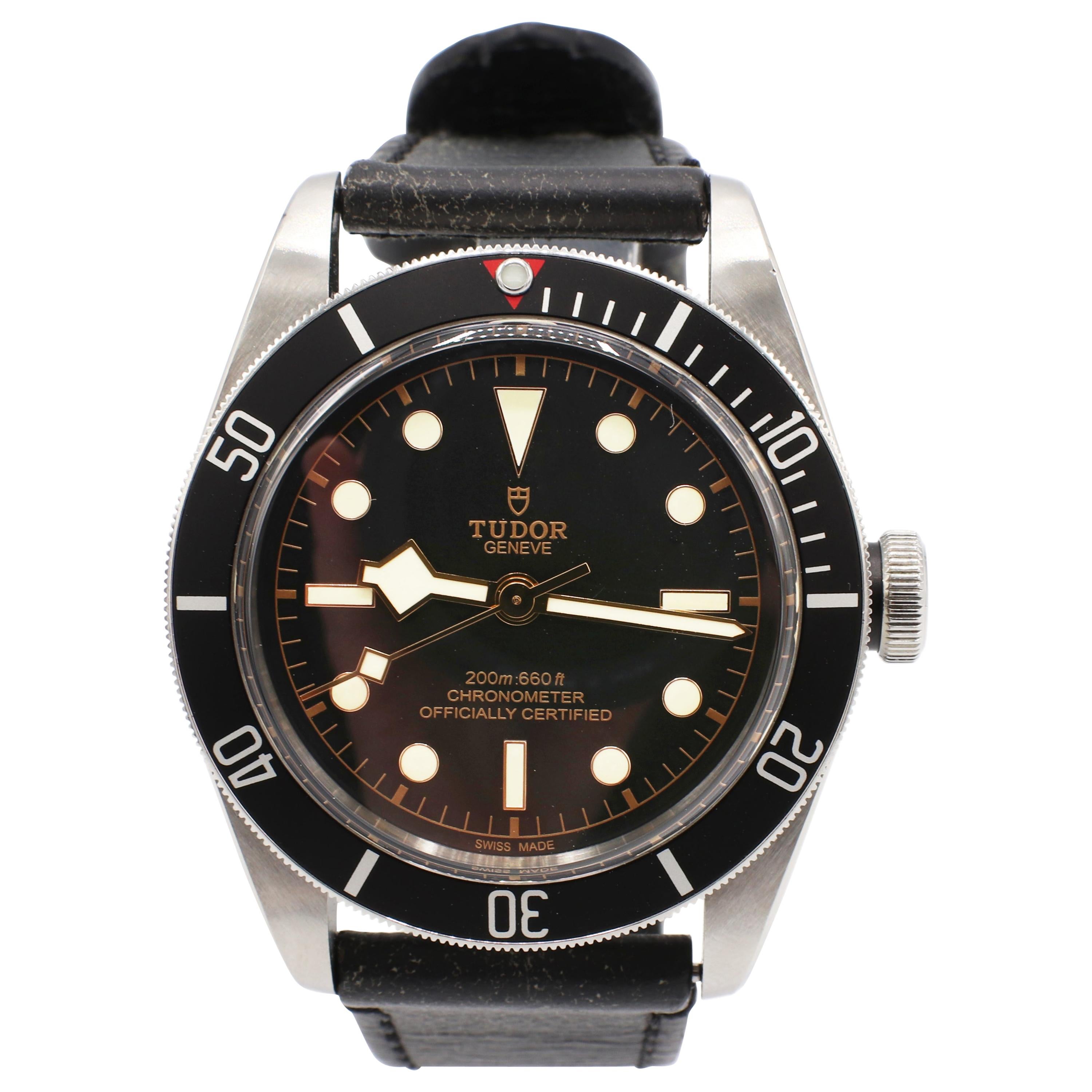 Tudor Heritage Black Bay Automatic Steel Watch Box & Papers