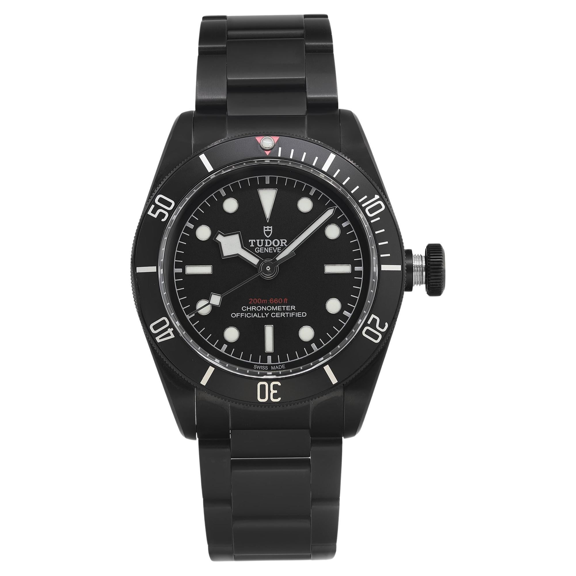 Tudor Heritage Black Bay Steel Black Dial Automatic Men Watch M79230DK-0005