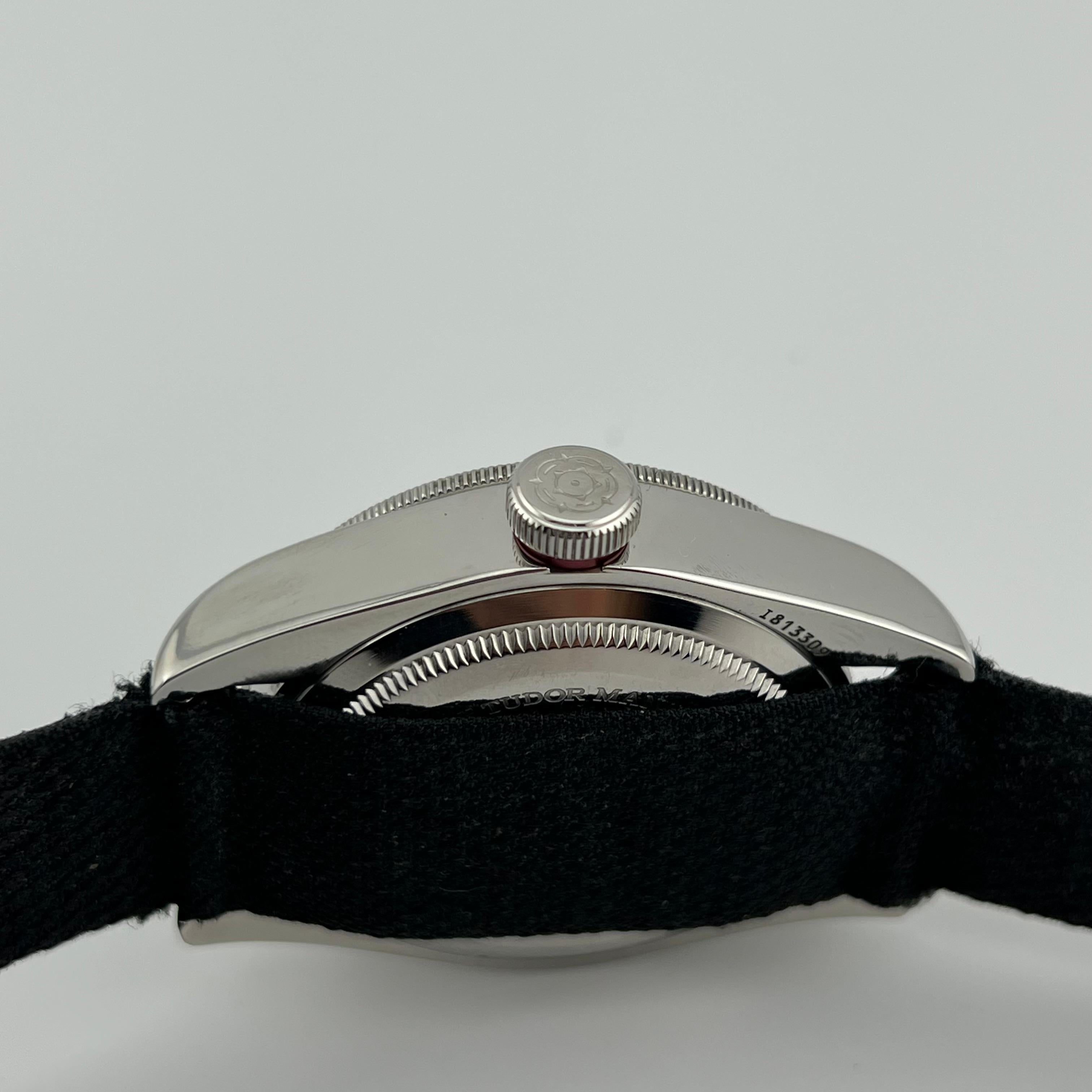 Tudor Heritage Black Bay 79230R 41mm rote Lünette Edelstahl Box 2